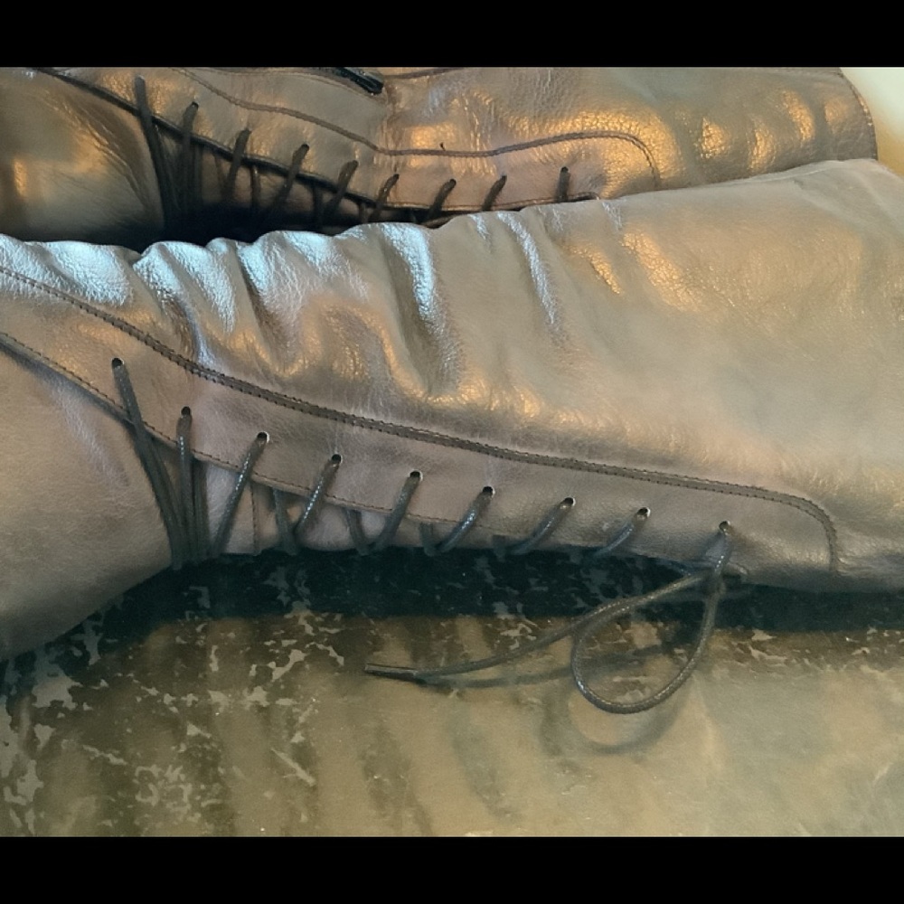 Brit & Co All Weatherproof Tall Lace-Up Boot